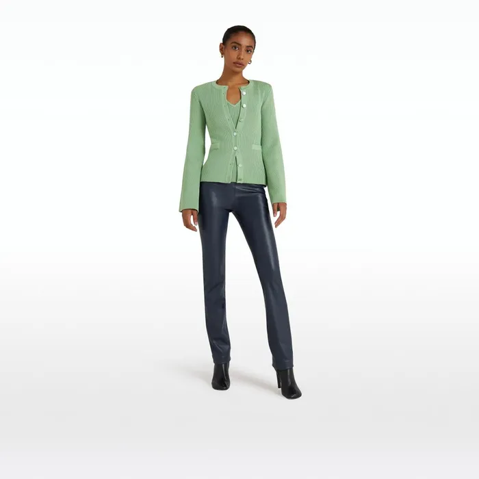 Safiyaa Emilia Sage Knit Women Tops