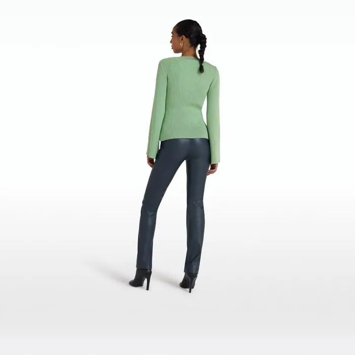 Safiyaa Emilia Sage Knit Women Tops
