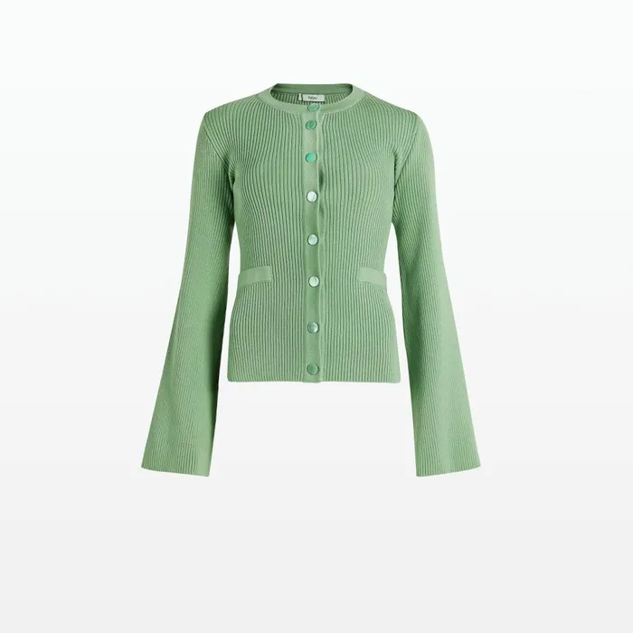 Safiyaa Emilia Sage Knit Women Tops