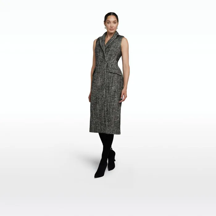 Safiyaa Erin Black Coat Women Jackets and Coats