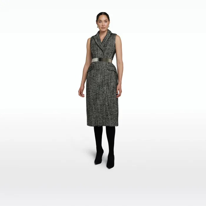 Safiyaa Erin Black Coat Women Jackets and Coats