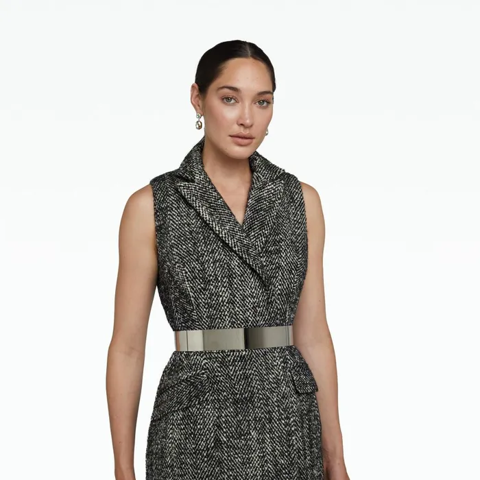 Safiyaa Erin Black Coat Women Jackets and Coats