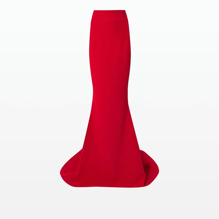 Safiyaa Gayeta Crimson Skirt Women Skirts