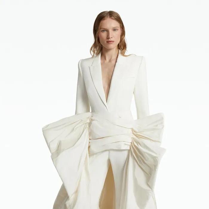 Safiyaa Goscha Ivory Belt Women Accessories