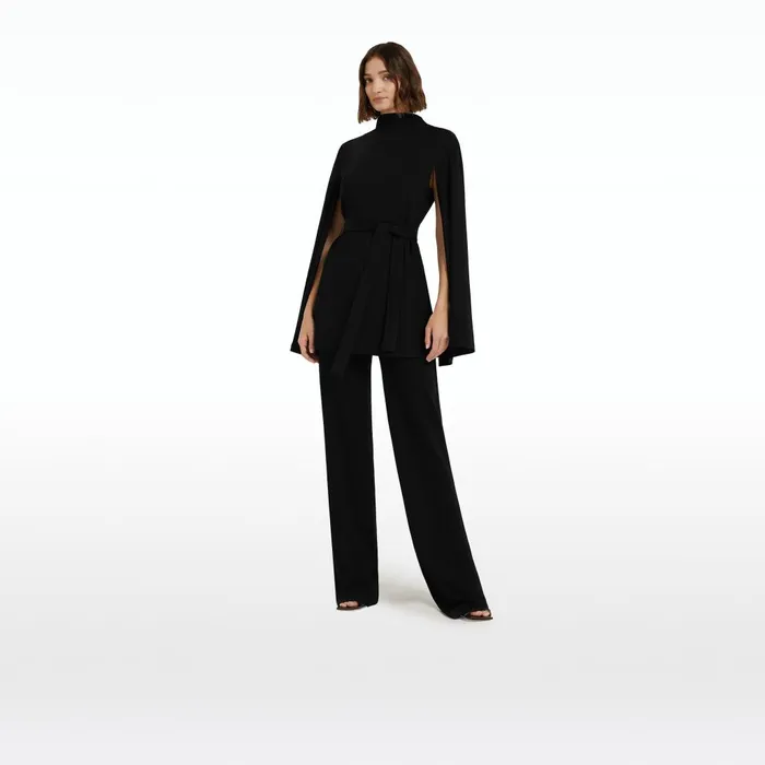 Safiyaa Harper Black Top Women Tops