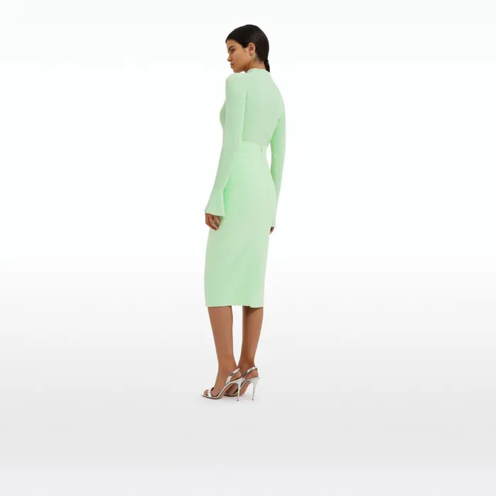 Safiyaa Hokoku Brook Green Skirt Women Skirts