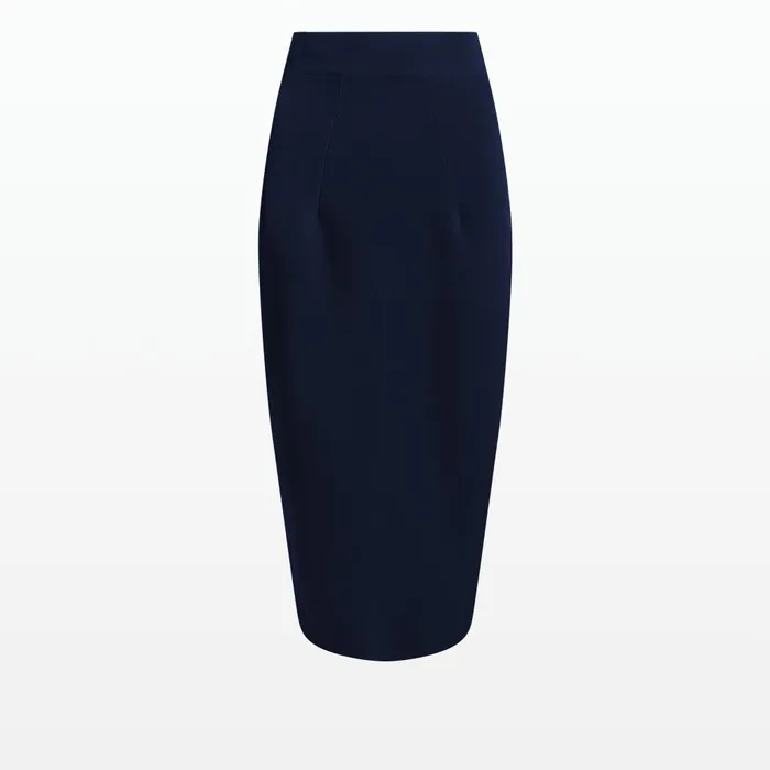 Safiyaa Hokoku Maritime Blue Skirt Women Skirts