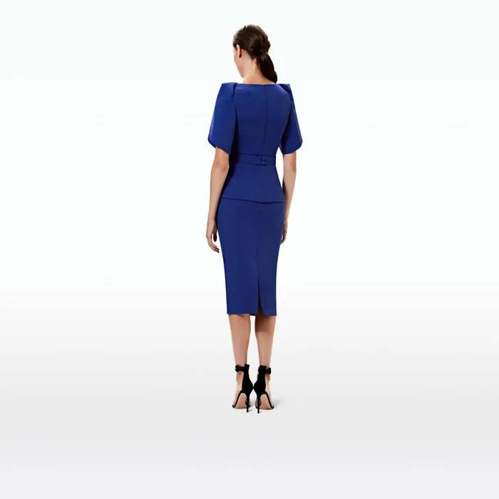 Safiyaa Hokoku Skiathos Blue Skirt Women Skirts
