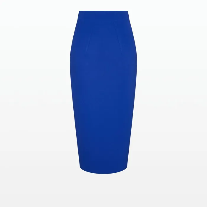Safiyaa Hokoku Skiathos Blue Skirt Women Skirts