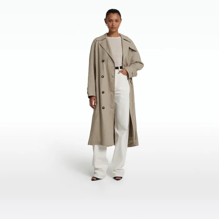 Safiyaa Ilaria Stone Coat Women Jackets and Coats