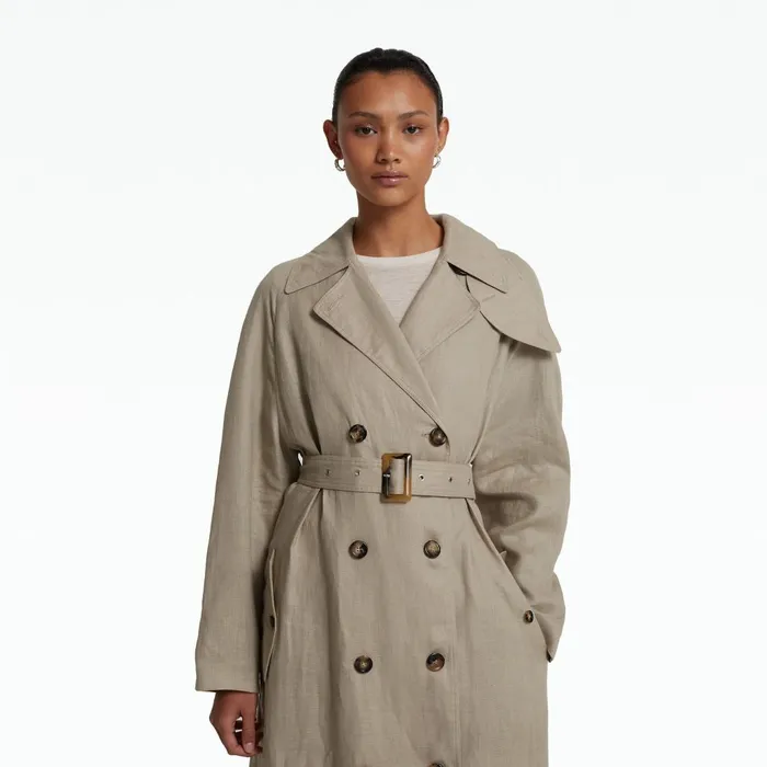 Safiyaa Ilaria Stone Coat Women Jackets and Coats