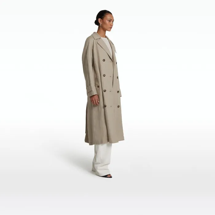 Safiyaa Ilaria Stone Coat Women Jackets and Coats