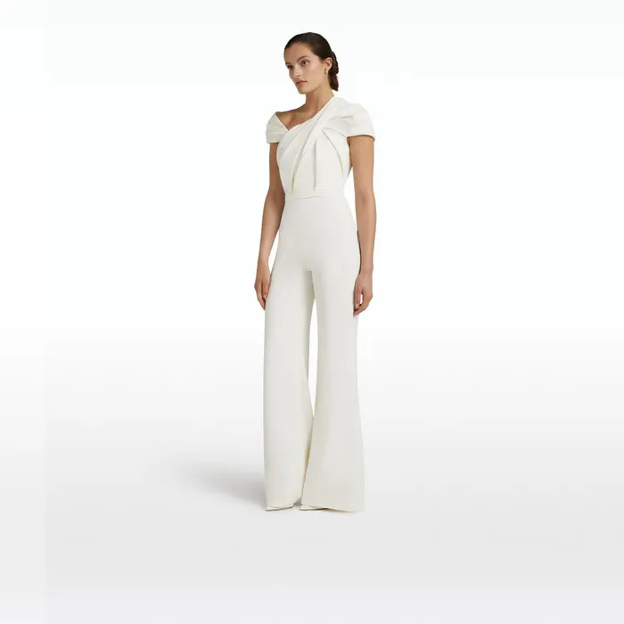 Safiyaa Jaz Ivory Jumpsuit Women Jumpsuits