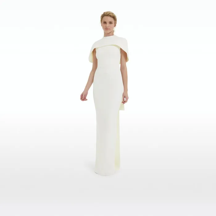 Safiyaa Kalika Ivory Long Dress Women Dresses