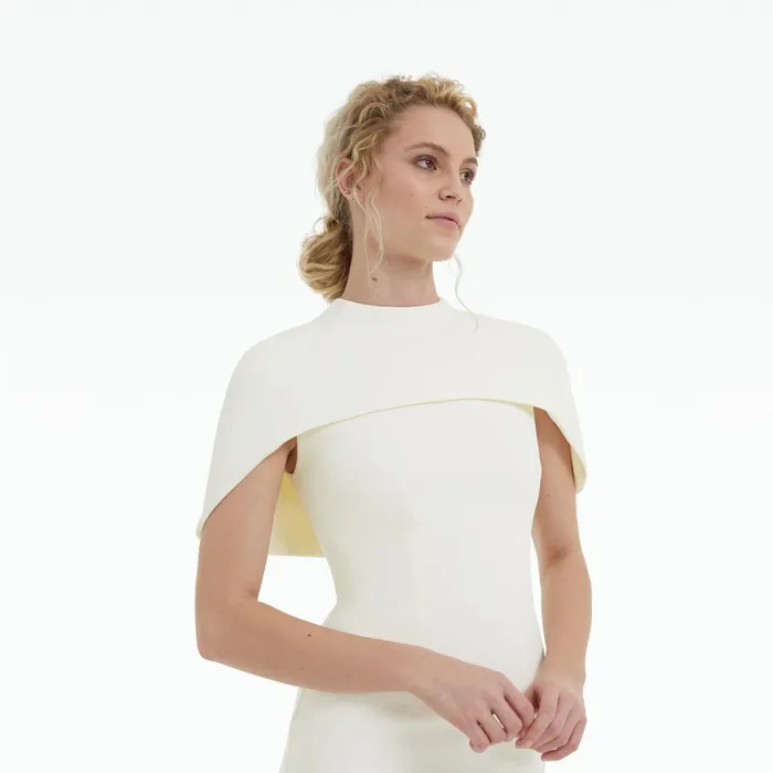 Safiyaa Kalika Ivory Long Dress Women Dresses