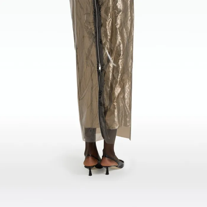 Safiyaa Mara Taupe Skirt Women Skirts