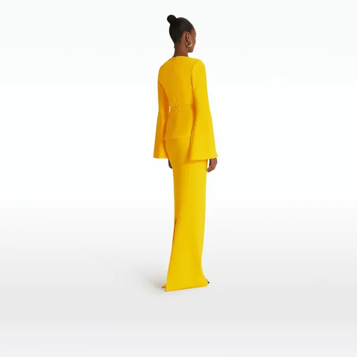Safiyaa Reya Sunshine Yellow Top Women Tops