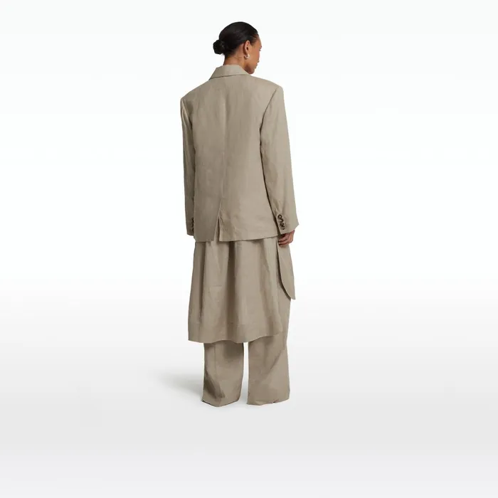 Safiyaa Sebiha Stone Midi Dress Women Dresses
