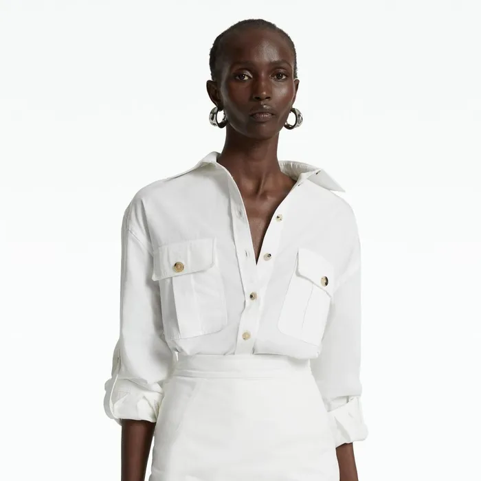 Safiyaa Sefa Ivory Top Women Tops