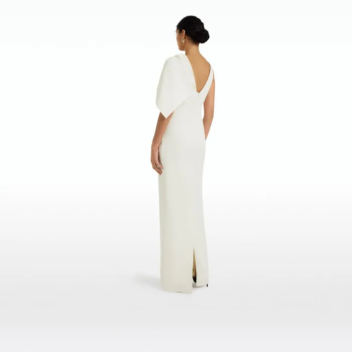 Safiyaa Serendipity Ivory Long Dress Women Dresses