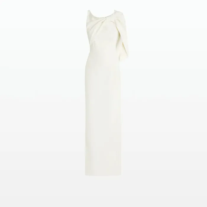 Safiyaa Serendipity Ivory Long Dress Women Dresses
