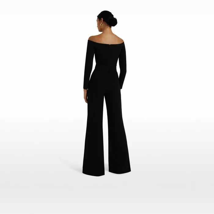 Safiyaa Veasna Black Jumpsuit Women Jumpsuits