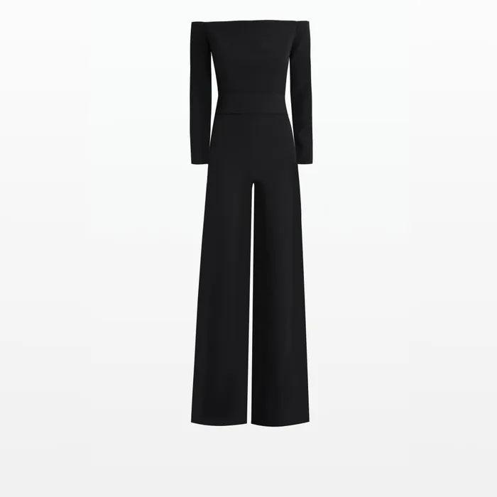 Safiyaa Veasna Black Jumpsuit Women Jumpsuits
