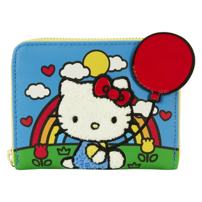 Sanrio Hello Kitty 50th Anniversary Zip Around Wallet Unisex Loungefly Bags and Wallets Sanrio Hello Kitty 50th Anniversary Zip Around Wallet Unisex Loungefly Bags and Wallets
