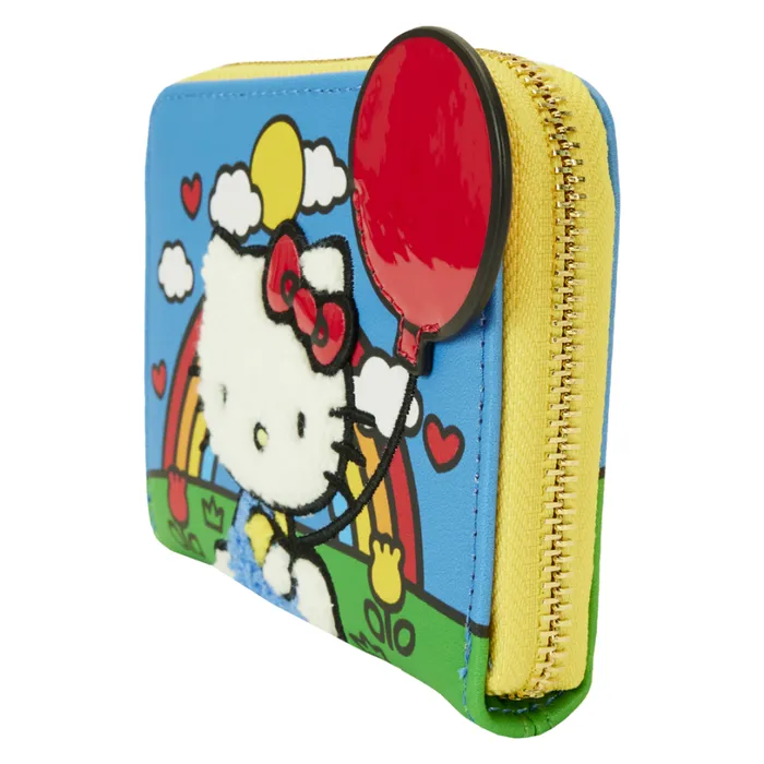 Sanrio Hello Kitty 50th Anniversary Zip Around Wallet Unisex Loungefly Bags and Wallets Sanrio Hello Kitty 50th Anniversary Zip Around Wallet Unisex Loungefly Bags and Wallets