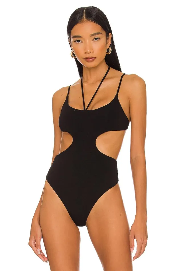 Sarah Bodysuit Black Women Lovers and Friends Tops
