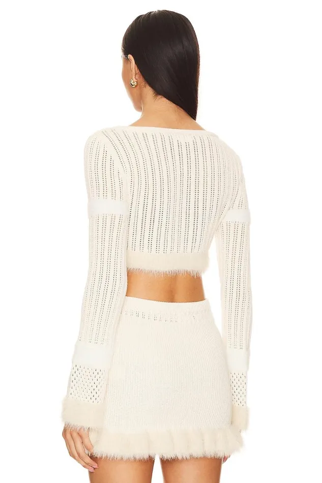 Savannah Sweater Ivory Women Lovers and Friends Sweaters and Knits