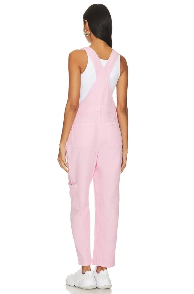 Sean Overall Candy Pink Women Lovers and Friends Jumpsuits