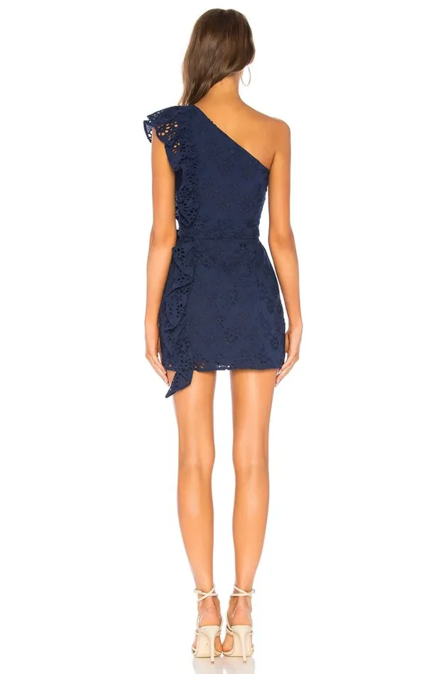 Seana Mini Dress Deep Navy Women Lovers and Friends Dresses