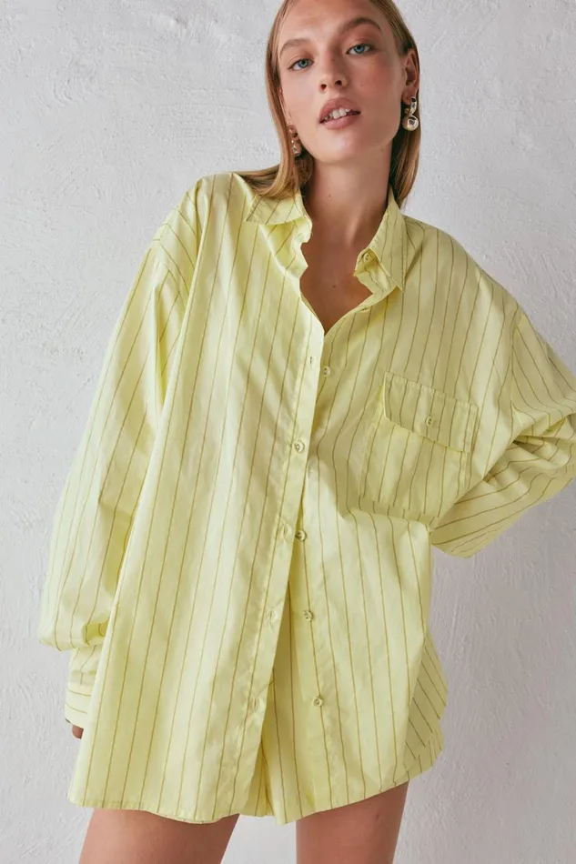 Sets Women VRG GRL June Shirt Citrus