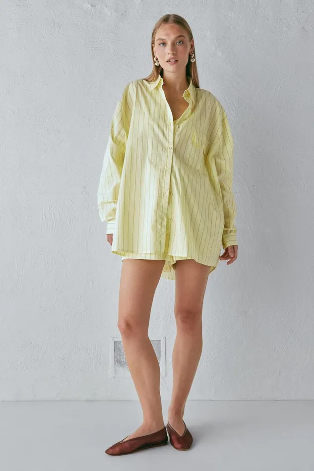 Sets Women VRG GRL June Shirt Citrus Sets Women VRG GRL June Shirt Citrus