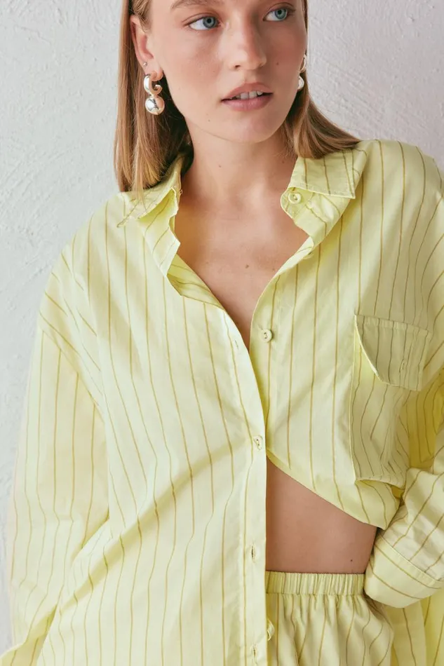Sets Women VRG GRL June Shirt Citrus Sets Women VRG GRL June Shirt Citrus