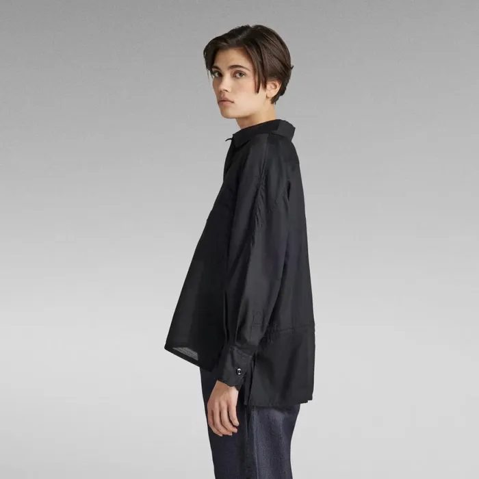 Shirts and Blouses Women GStar RAW Bowling Polo Caviar