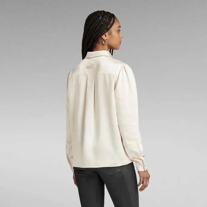 Shirts and Blouses Women GStar RAW Boxy Shirt Eggnog