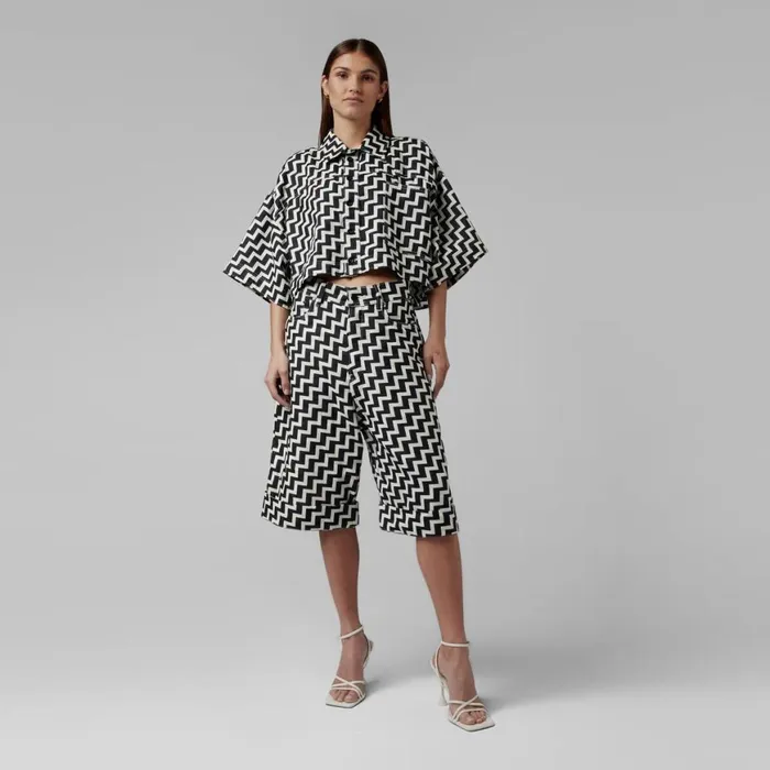 Shirts and Blouses Women GStar RAW Premium E Cropped Shirt Raw Denim