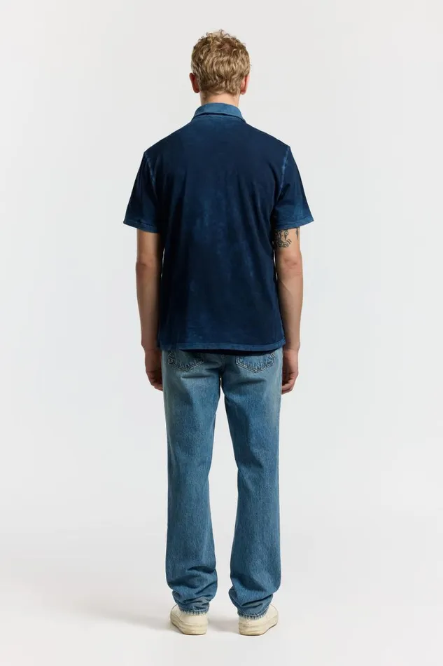 Shirts Men COTTON CITIZEN Presley Short Sleeve Buttondown Vintage Navy Shirts Men COTTON CITIZEN Presley Short Sleeve Buttondown Vintage Navy