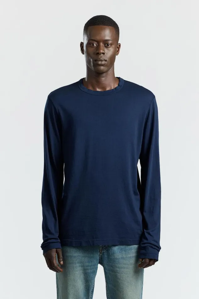 Shirts Men COTTON CITIZEN Prince Long Sleeve Shirt Super Navy