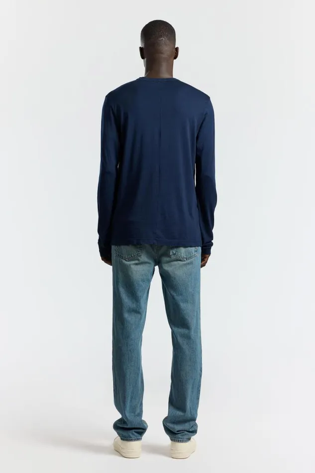 Shirts Men COTTON CITIZEN Prince Long Sleeve Shirt Super Navy Shirts Men COTTON CITIZEN Prince Long Sleeve Shirt Super Navy