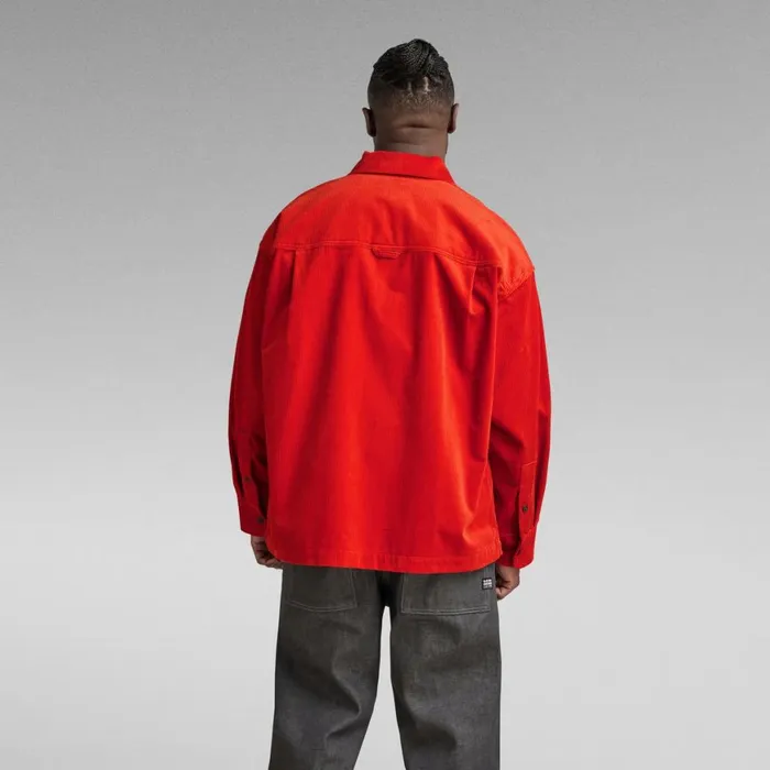 Shirts Men GStar RAW Boxy Fit Shirt Rooibos Tea