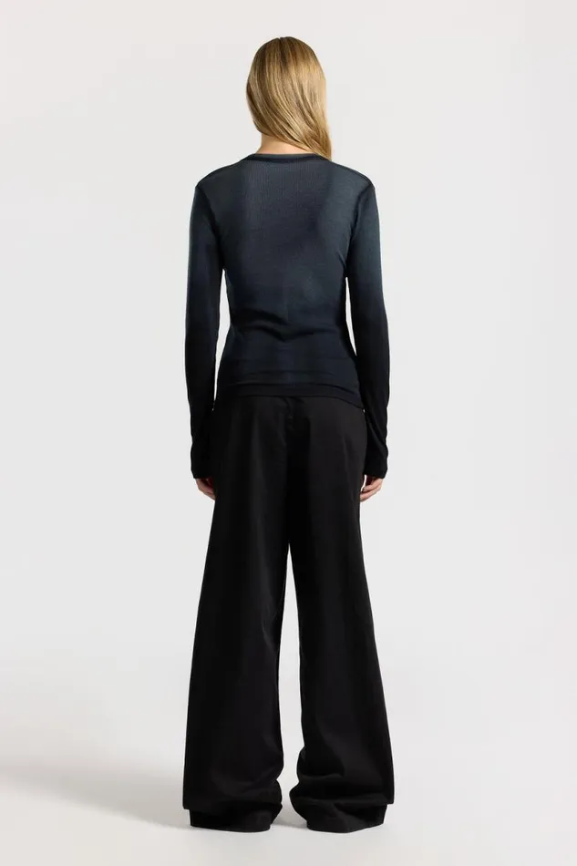 Shirts Women COTTON CITIZEN Verona UNeck Shirt Black Cast