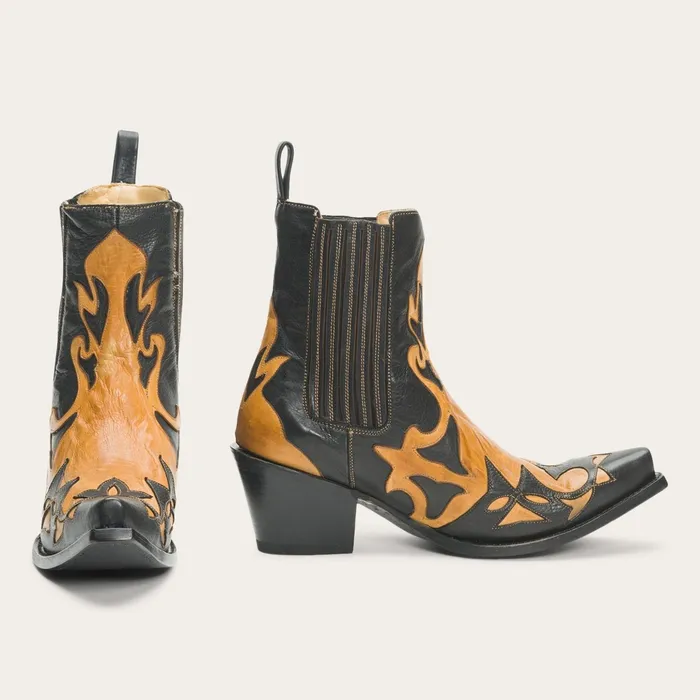 Shorties Women Stetson Cici Boots Black