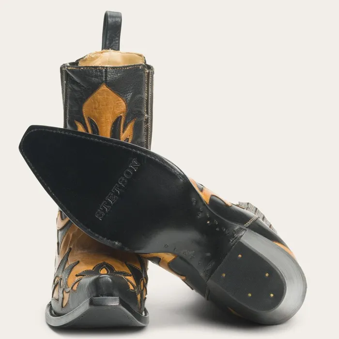 Shorties Women Stetson Cici Boots Black