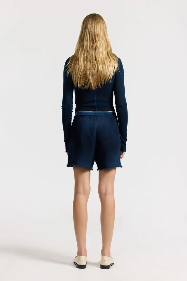 Shorts Women COTTON CITIZEN Boston Short Vintage Navy Shorts Women COTTON CITIZEN Boston Short Vintage Navy