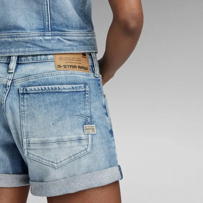 Shorts Women GStar RAW Judee Shorts Vintage Electric Blue