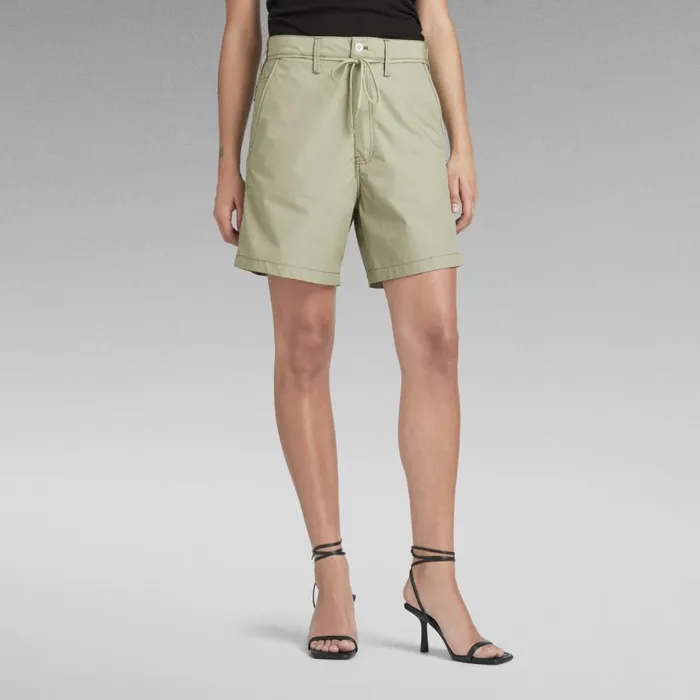 Shorts Women GStar RAW Lintell Shorts Grege Green