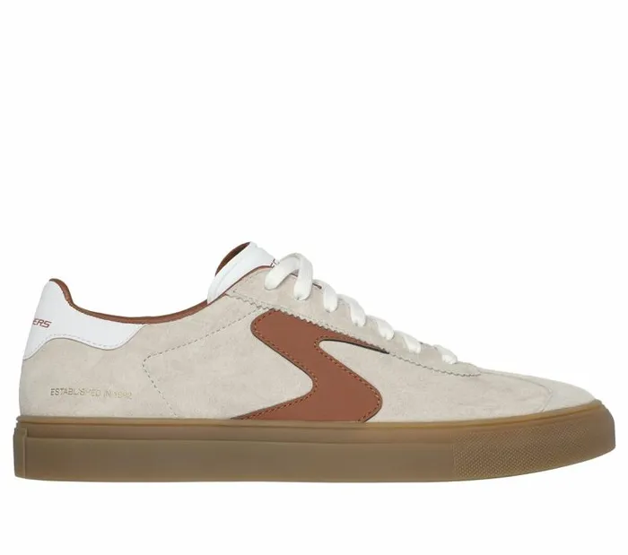 Skechers Arch Fit Legend 8211 Romah Sand Natural Men Casual Sneakers